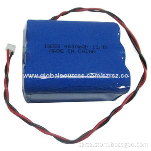 Battery Pack with 11.1V and 4000mAh